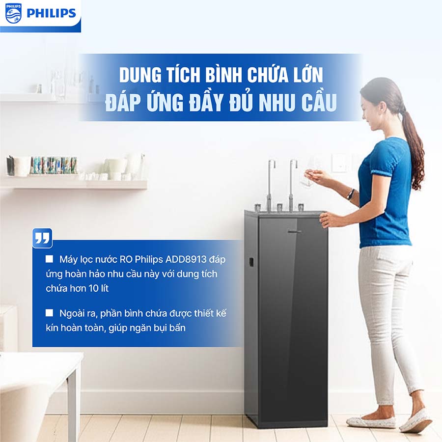 Máy lọc nước RO Philips ADD8913