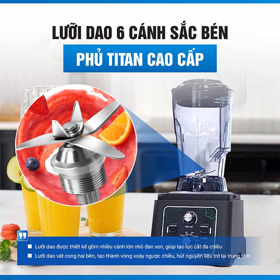 Máy xay công nghiệp Promix PM-945B model mới nhất 2025