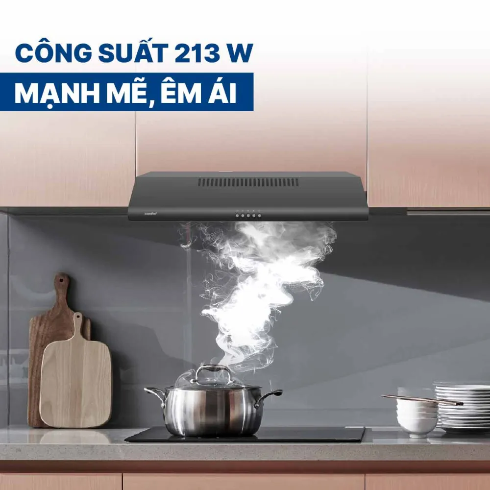Máy hút mùi âm tủ Comfee CH-70SF49B