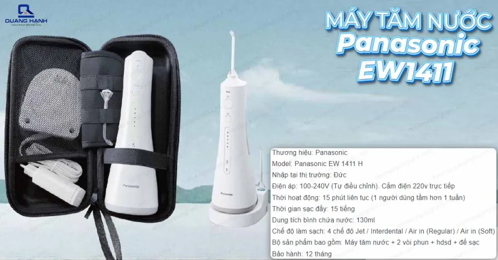 Máy tăm nước Panasonic EW1411