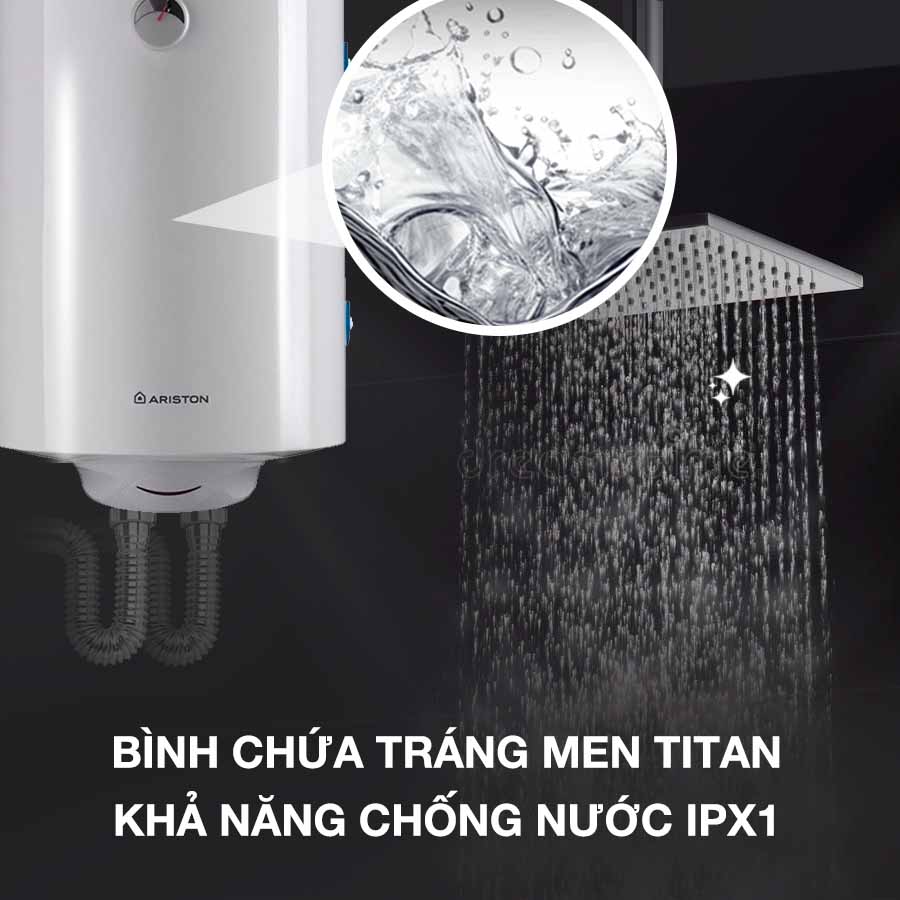 Lòng bình được tráng lớp men Titan siêu bền