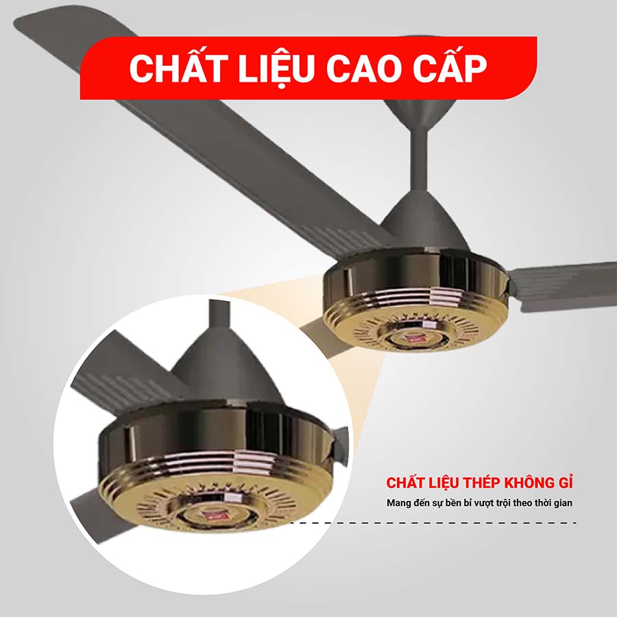 Quạt trần KDK N56YG 3 cánh