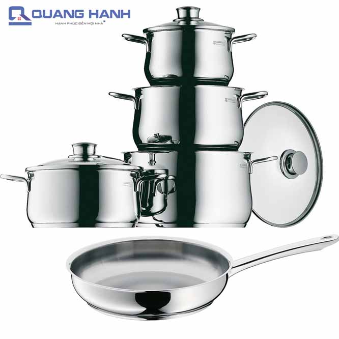 Bộ nồi từ WMF DIADEM PLUS 4 PC + chảo inox 24