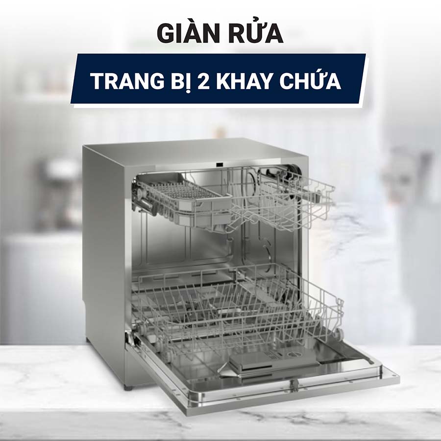 Máy rửa bát để bàn 8 bộ Electrolux EFC3862MS