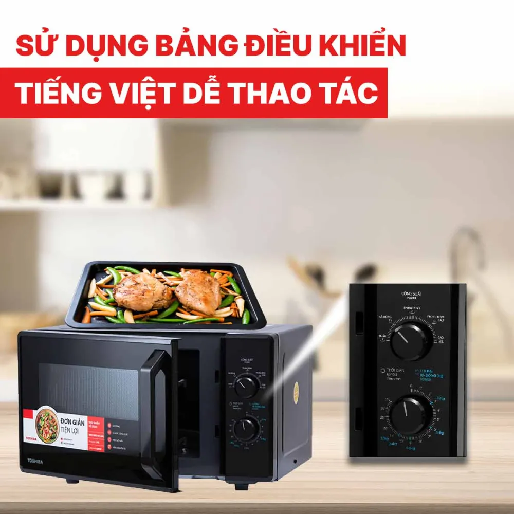 Lò vi sóng Toshiba MW2-MM24PC(BK) 24L