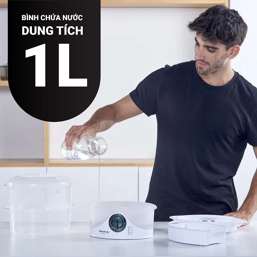 Nồi hấp điện bằng hơi nước Taurus Salute Cook