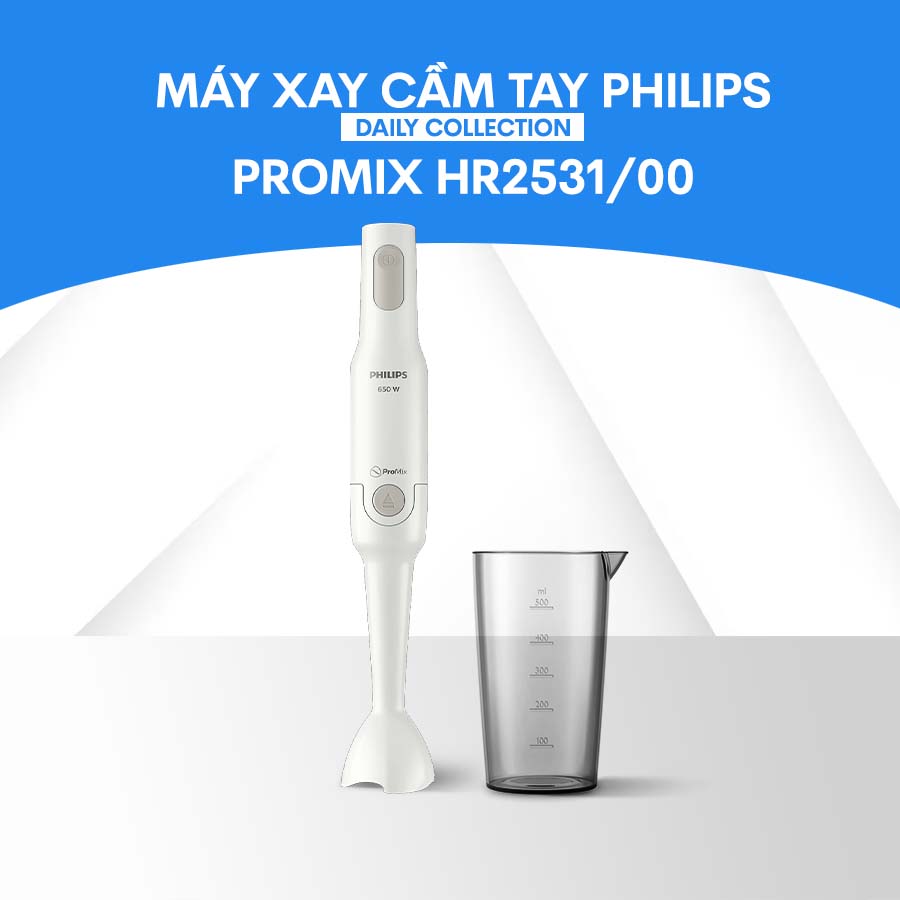 Máy xay sinh tố cầm tay Philips HR2531