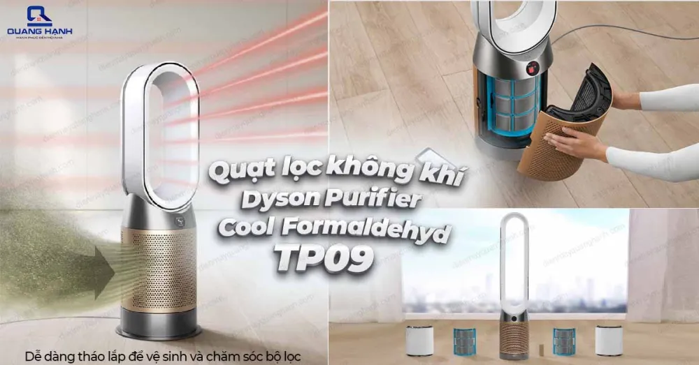 Quạt lọc không khí Dyson Purifier Cool Formaldehyde TP09