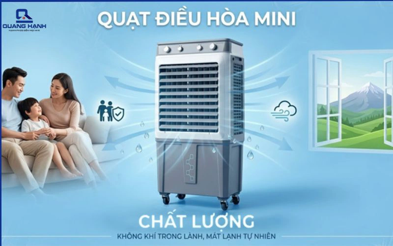 Nên mua quạt điều hòa hãng nào