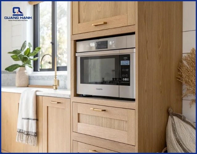 Những lưu ý quan trọng khi bố trí lò vi sóng