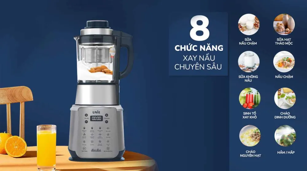 Nhiều chế độ nấu linh hoạt