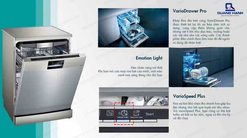 Lấy đồ ra khỏi máy rửa bát