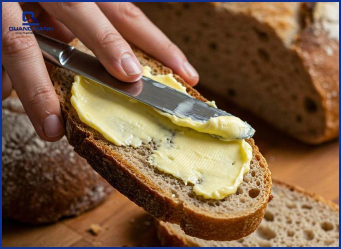 Chuẩn bị bánh mì
