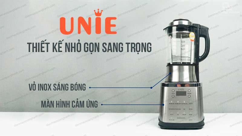 So sánh máy làm sữa hạt Unie V8S và Olivo X20