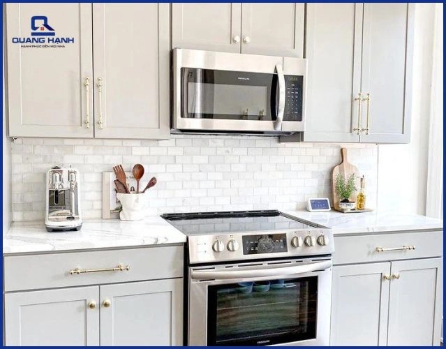 Đặt lò ở độ cao dễ thao tác