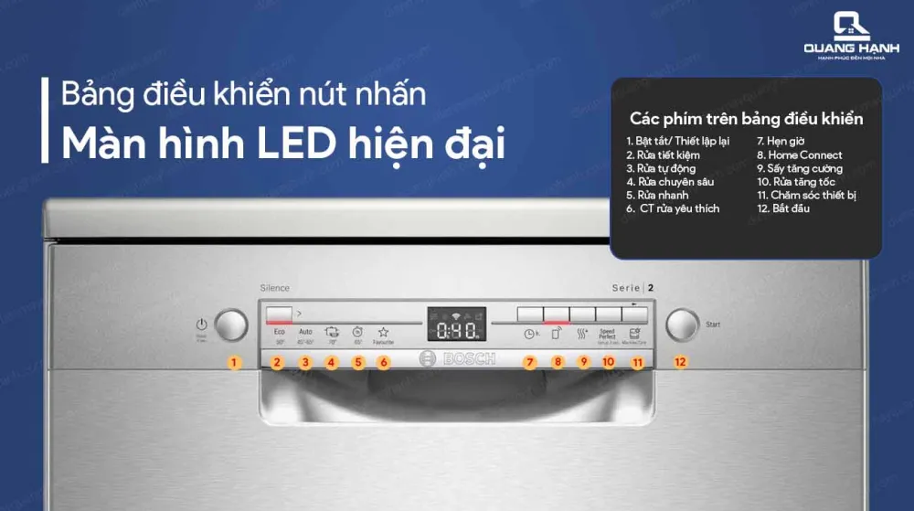 Máy rửa bát Bosch SMS2IVI61E