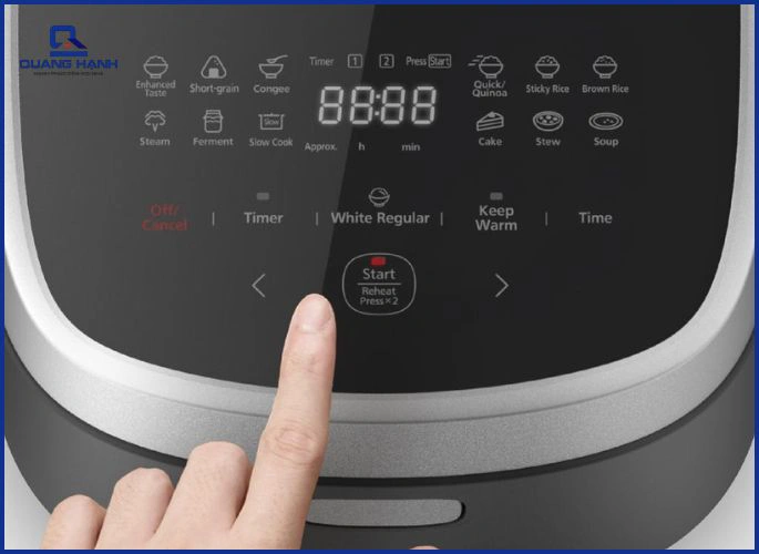 Thử khởi động lại nồi