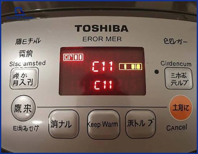 Nồi cơm điện báo lỗi C11