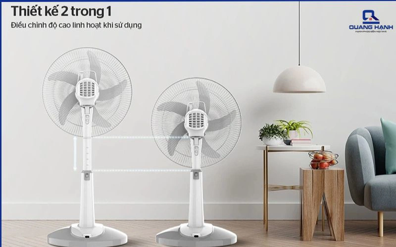 quạt tích điện sunhouse có tốt không
