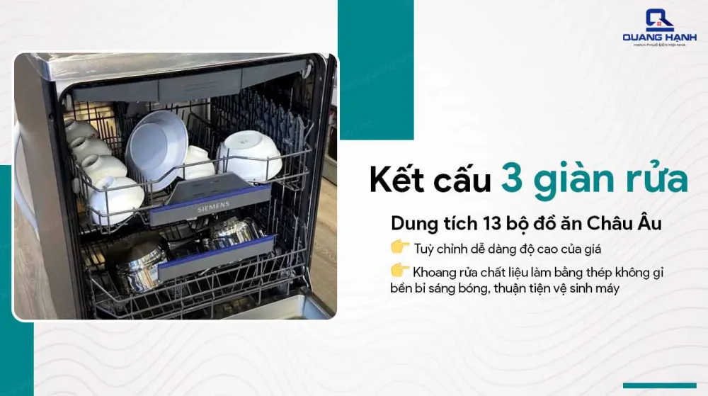 Máy rửa bát Siemens