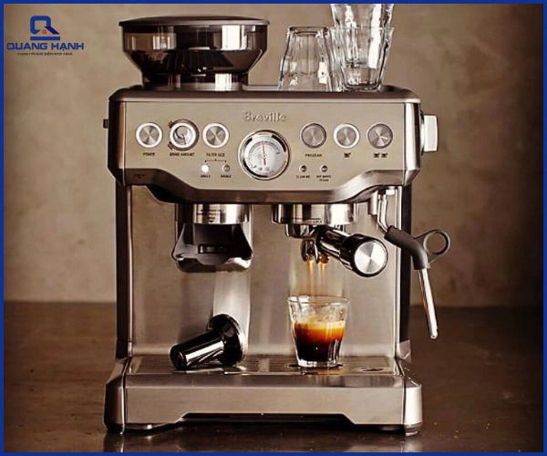 cách sử dụng máy pha cà phê breville