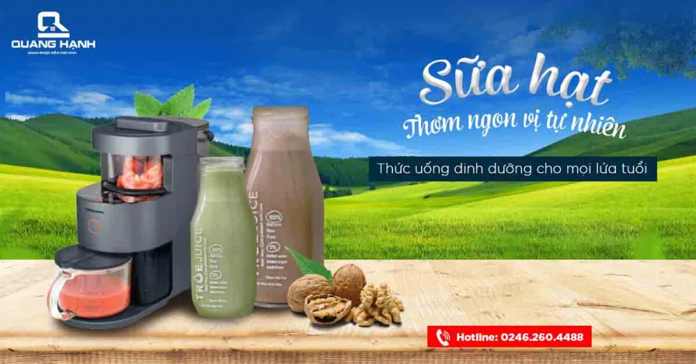 Máy làm sữa hạt Medion MD19725 cao cấp đang làm điên đảo giới nội trợ