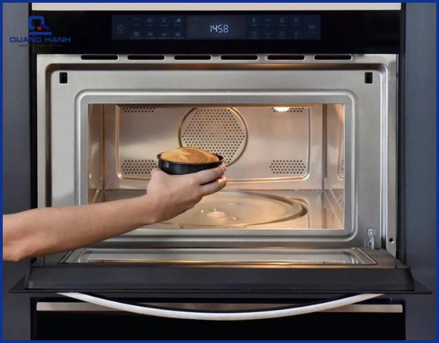 Lò vi sóng Grill nướng bánh bằng thanh nhiệt