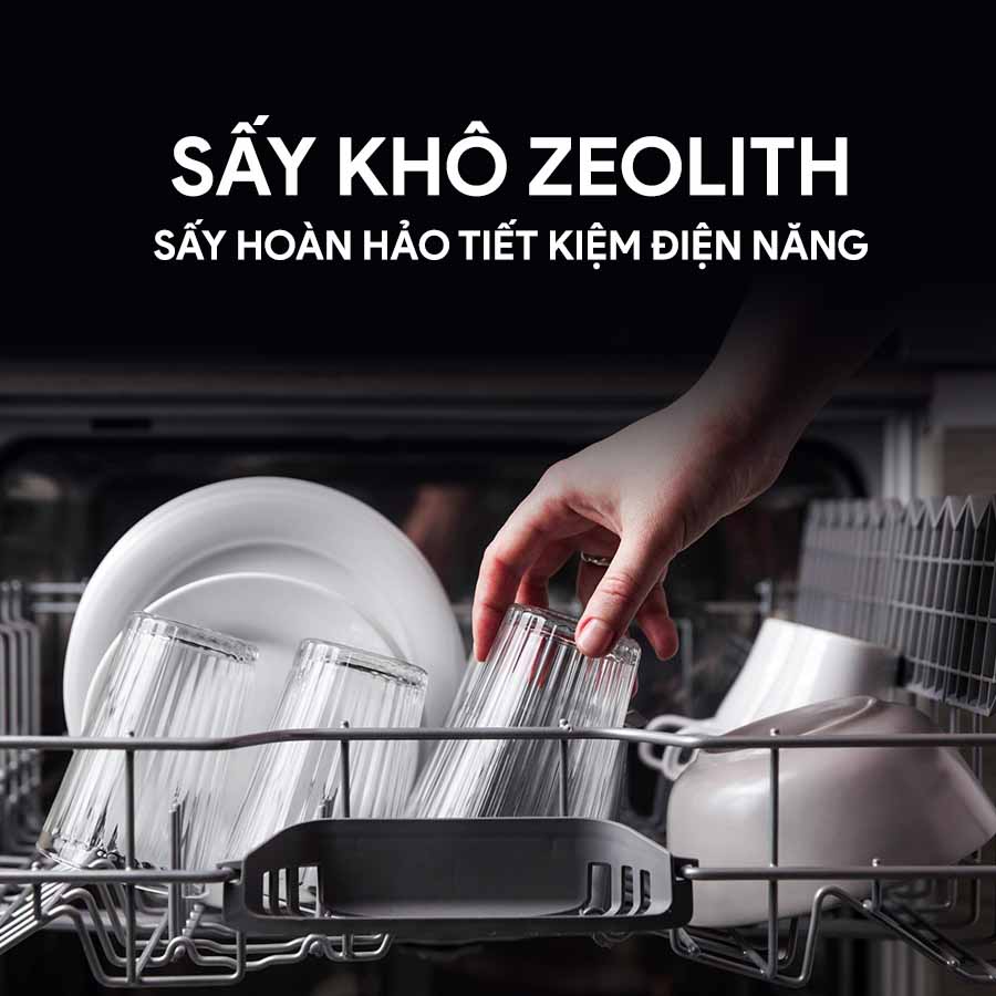 Công nghệ sấy khô hoàn hảo Zeolith giúp tiết kiệm điện năng