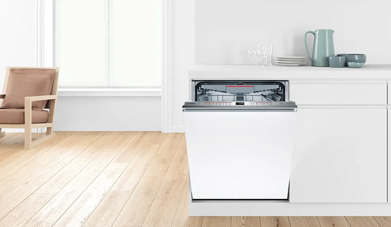 Máy rửa bát mở cửa tự động