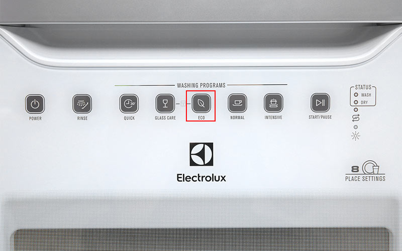 Máy rửa bát Electrolux báo lỗi ECO là gì