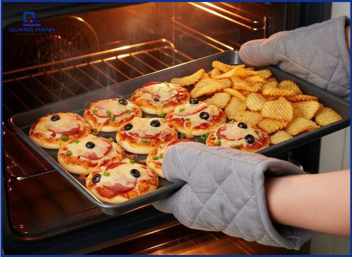 Các món bánh và món ăn vặt dùng lò nướng