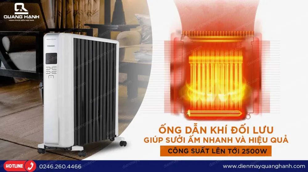 Máy sưởi dầu Tiross TS9218