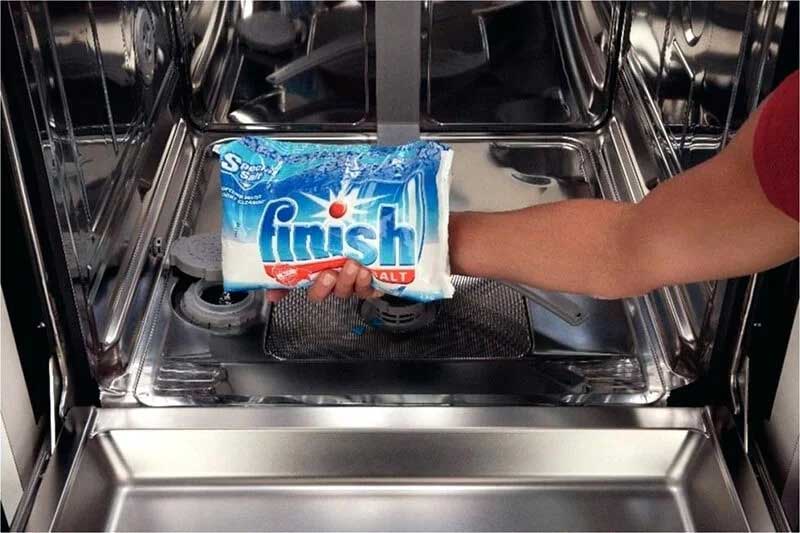 Máy rửa chén Bosch báo hết muối