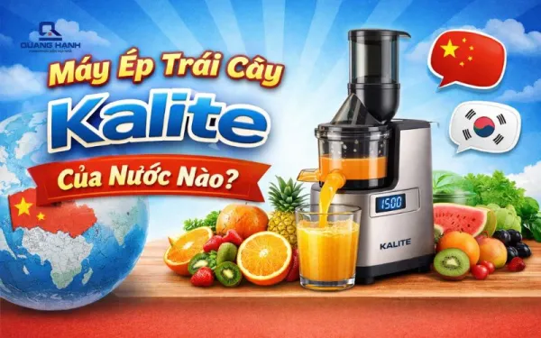 Máy ép trái cây Kalite của nước nào? Có tốt không?