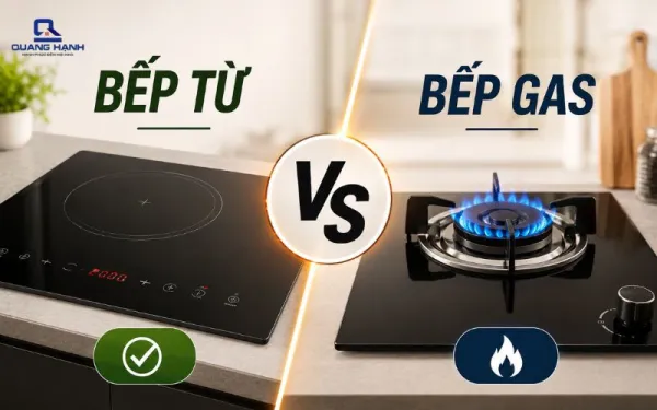 So sánh bếp từ và bếp gas: Nên chọn loại nào cho gia đình?
