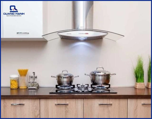 So sánh ảnh hương đến không khi trong bếp