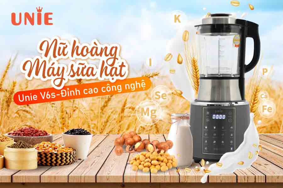 Máy làm sữa hạt Unie V6s