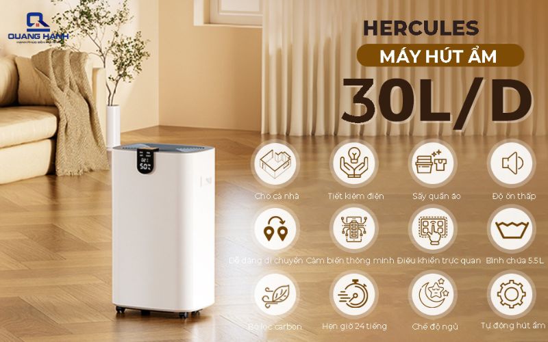 các dòng máy hút ẩm gia đình