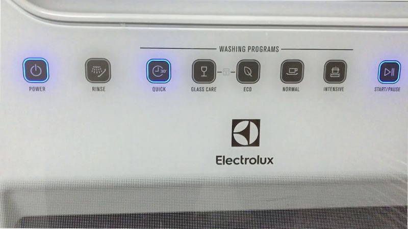 Nguyên nhân khiến máy rửa bát Electrolux báo lỗi ECO