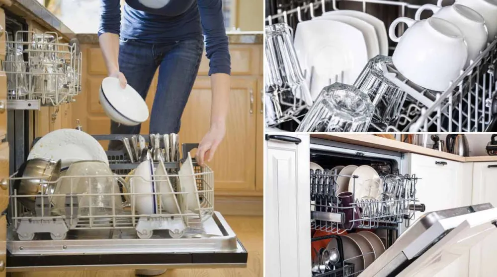 Sắp xếp chén đĩa hợp lý