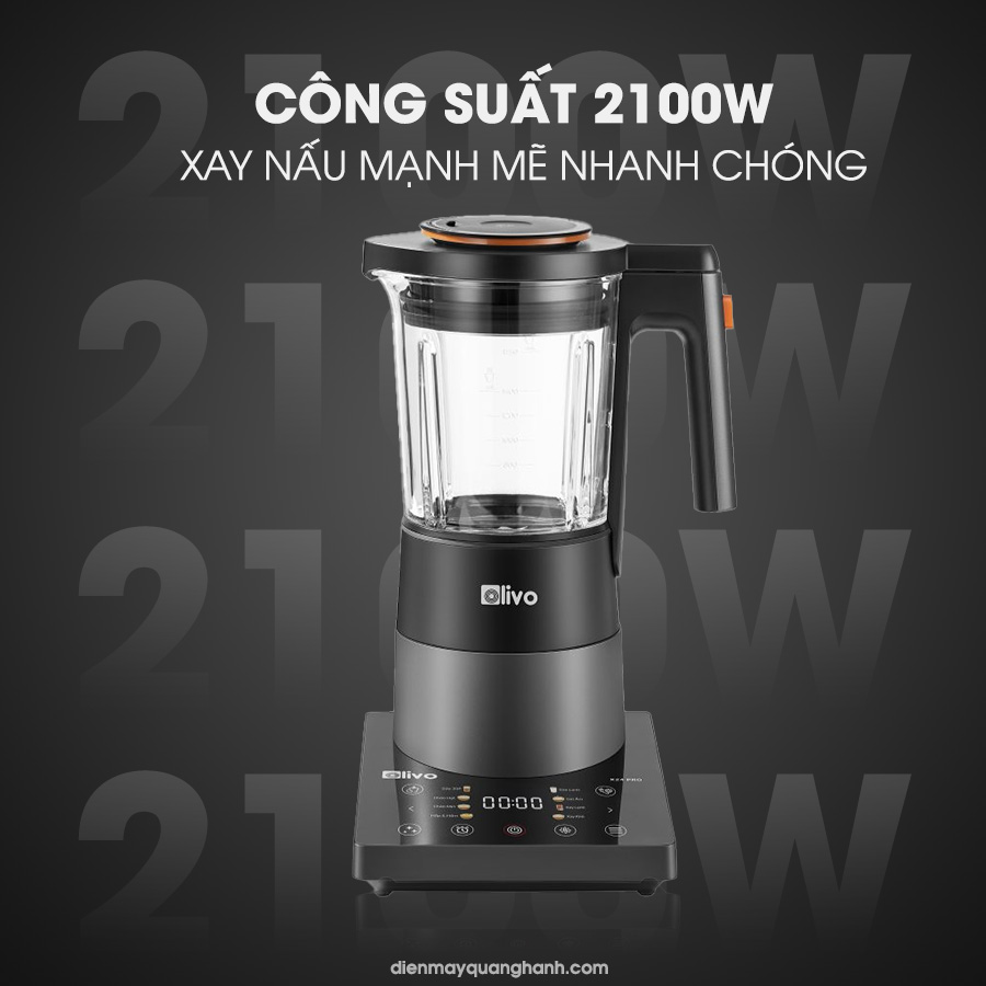 Công suất mạnh mẽ 2100W