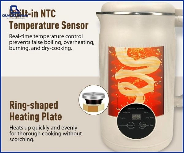 Công nghệ cảm biến nhiệt thông minh chống cháy khét