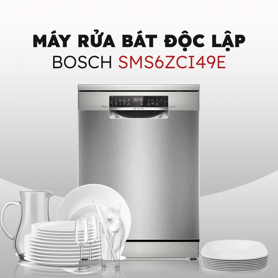 Máy rửa bát Bosch SMS6ZCI49E