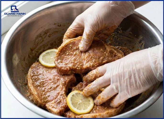 Cách ướp thịt cốt lết trước khi nướng