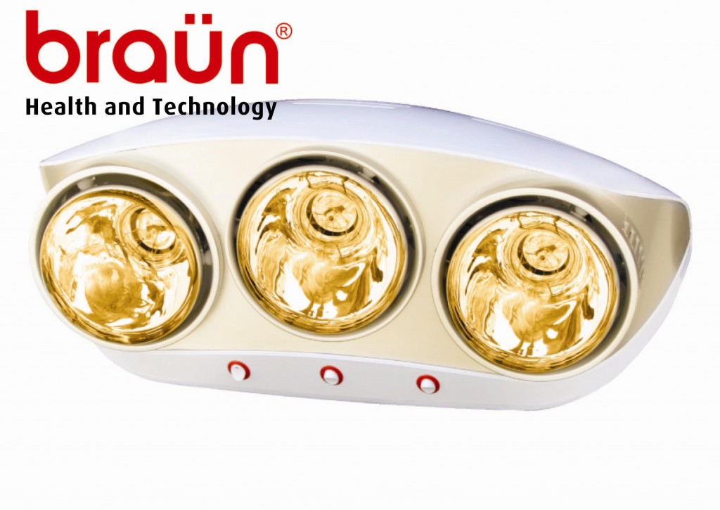 Đèn sưởi nhà tắm Braun BU03G tốt cho sức khỏe của trẻ sơ sinh không?
