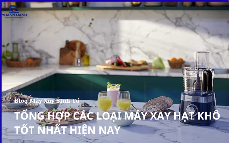 Tồng hợp các loại máy xay các loại hạt khô tốt hiện nay