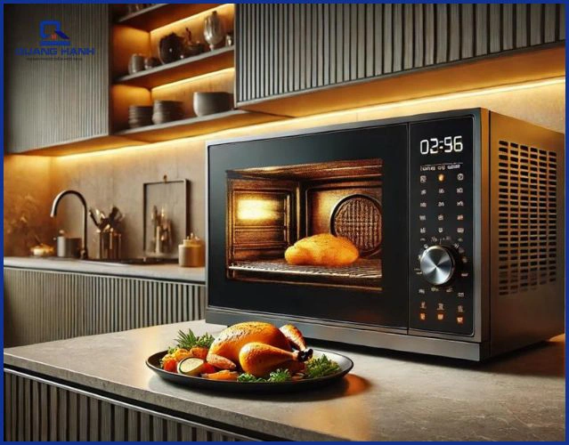 Lò vi sóng có nướng phù hợp làm bánh tại nhà