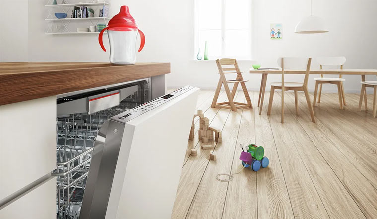 Máy rửa bát mở cửa tự động