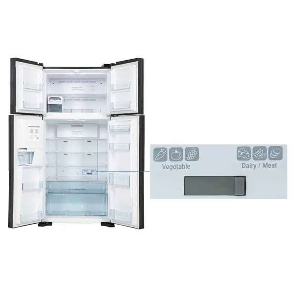 Tủ lạnh Hitachi Inverter 540 lít R-FW690PGV7 GBK
