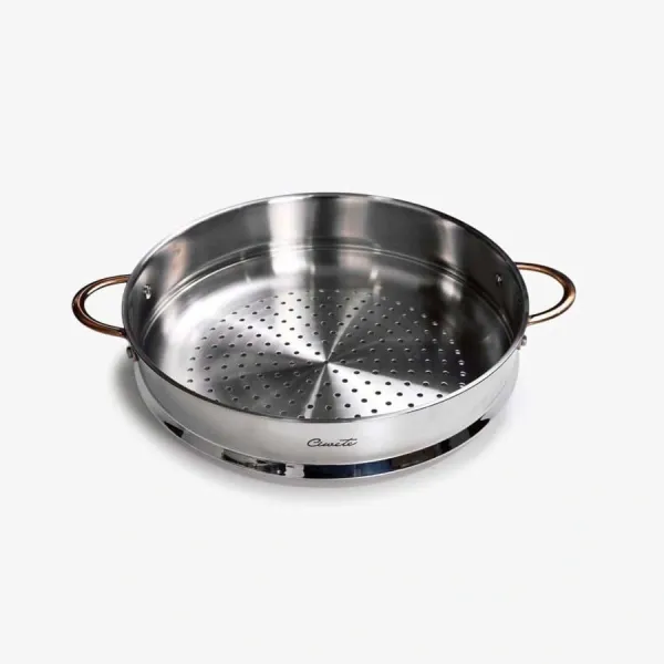 Bộ chảo kèm hấp Inox Ciwete Royal Knight 32cm SS0105-3PC